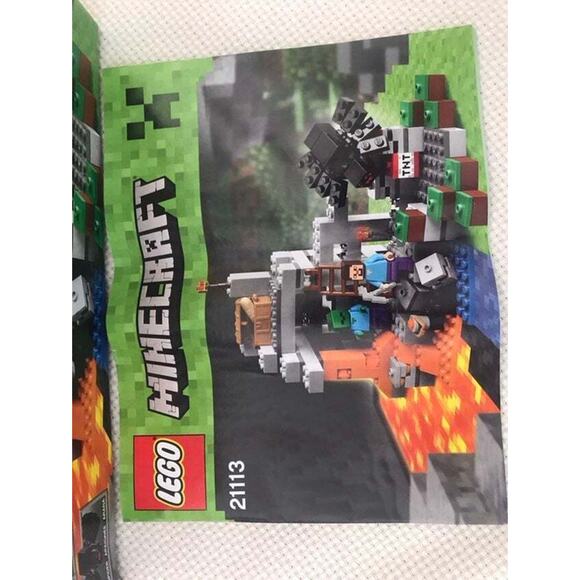 LEGO 21113 Minecraft The Cave - Steve Zombie Spider - Picture 5 of 7